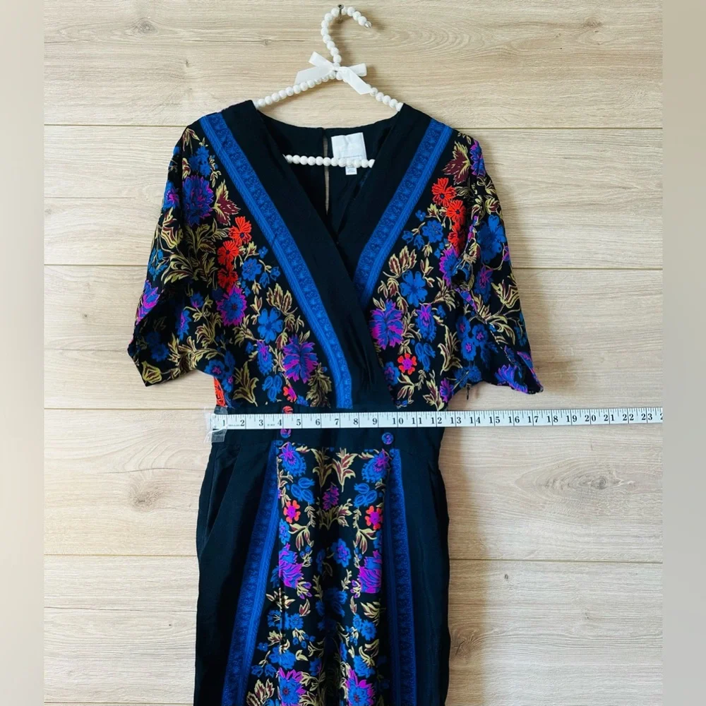 Anthropologie Multicolor Floral Jumpsuit
